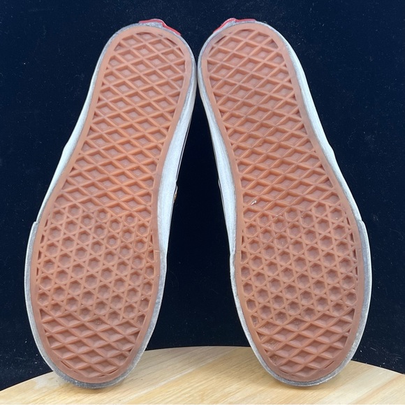 Vans Classic Lace Up Orange/Black Animal Print Women’s Size 6.5 - Picture 9 of 10